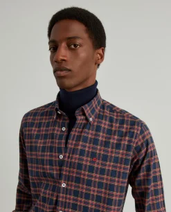 Camisa xadrez regular fit