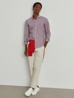 Camisa xadrez slim fit