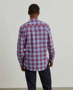 Camisa xadrez slim fit