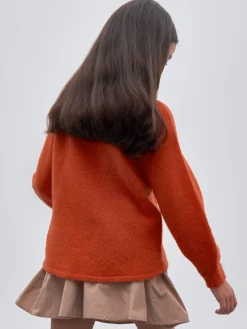 Camisola assimétrica de gola alta