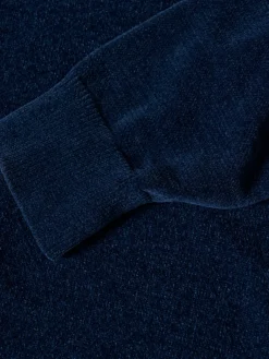 Camisola chenille manga comprida