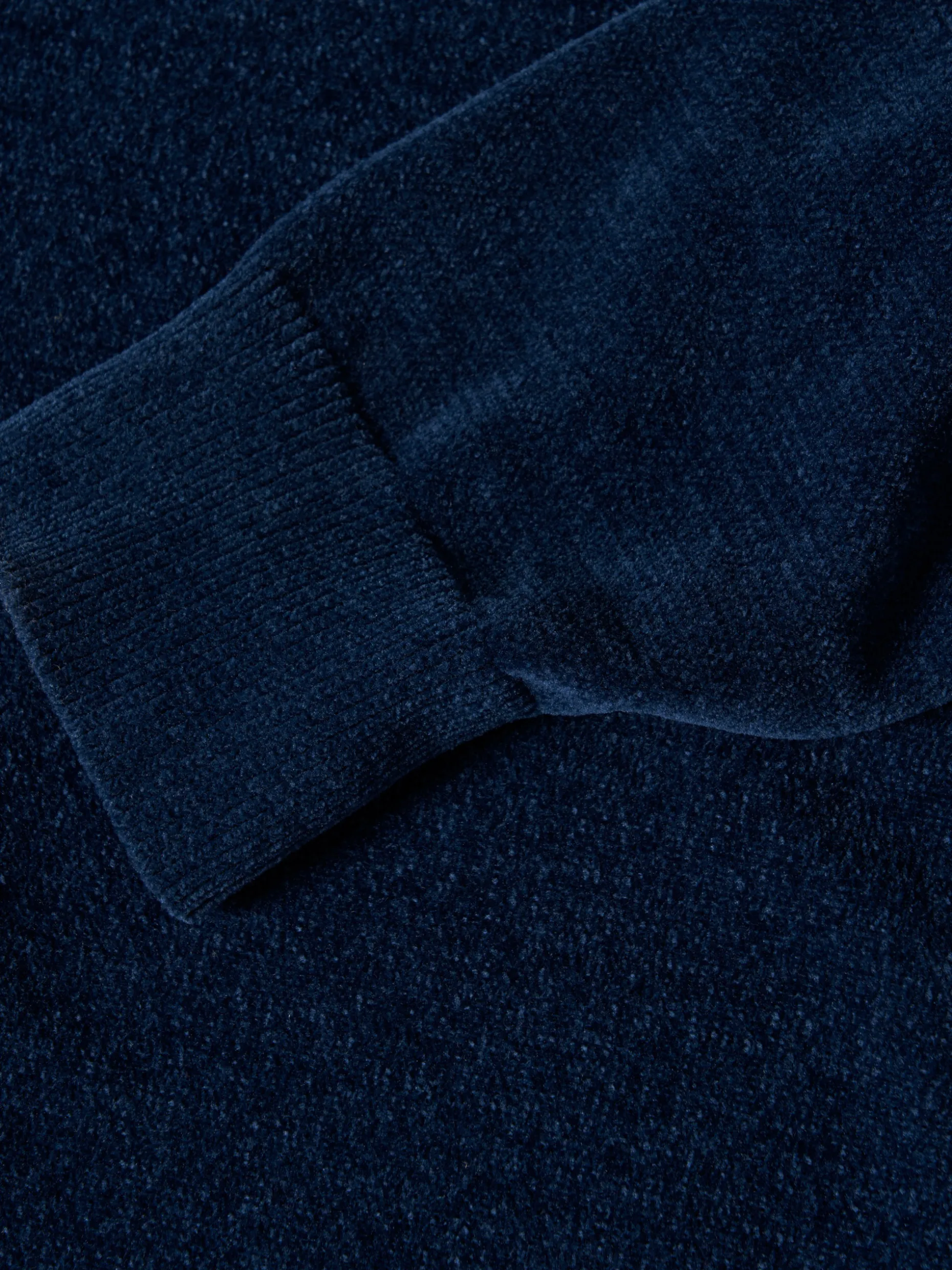 Camisola chenille manga comprida