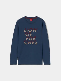 Camisola com estampado Lion of Porches