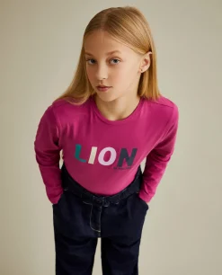 Camisola de algodão com logotipo