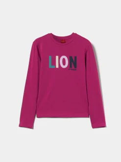 Camisola de algodão com logotipo