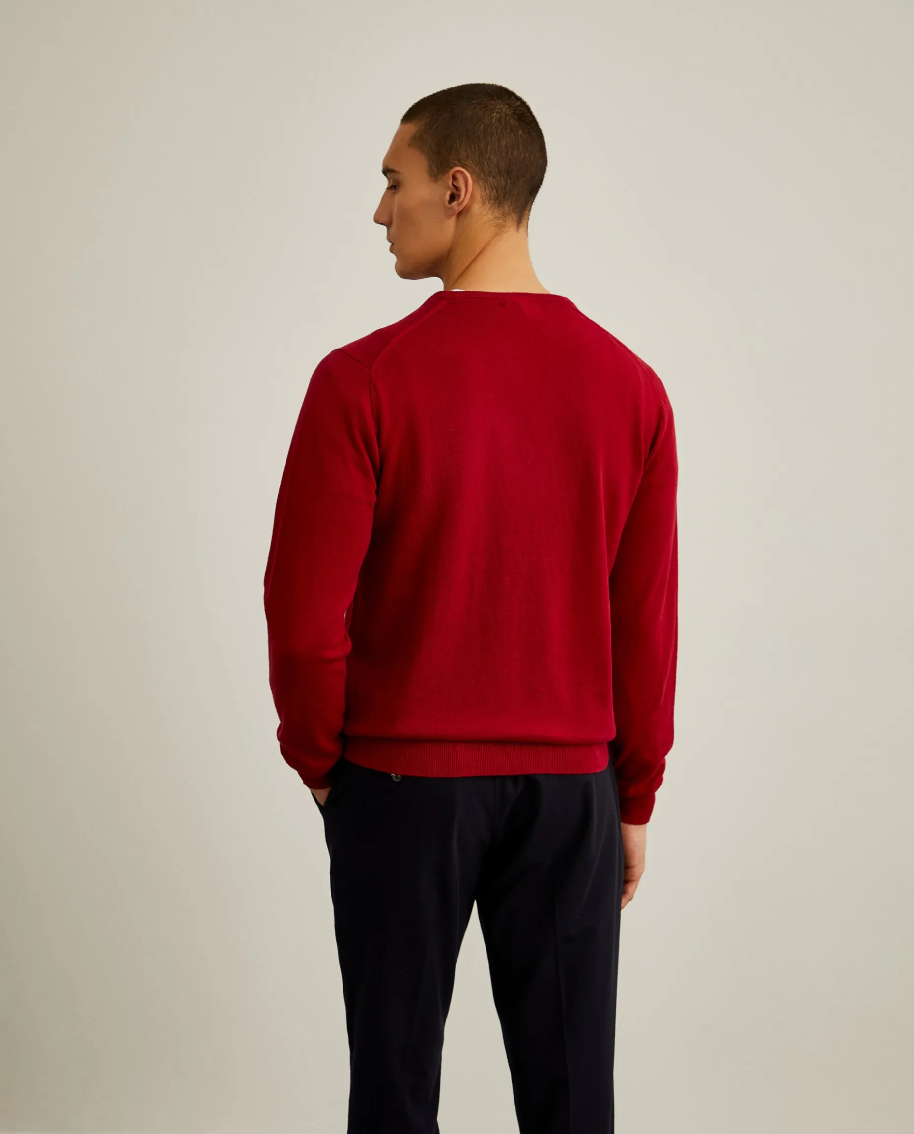 Camisola de algodão e caxemira