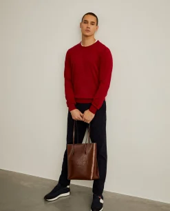 Camisola de algodão e caxemira