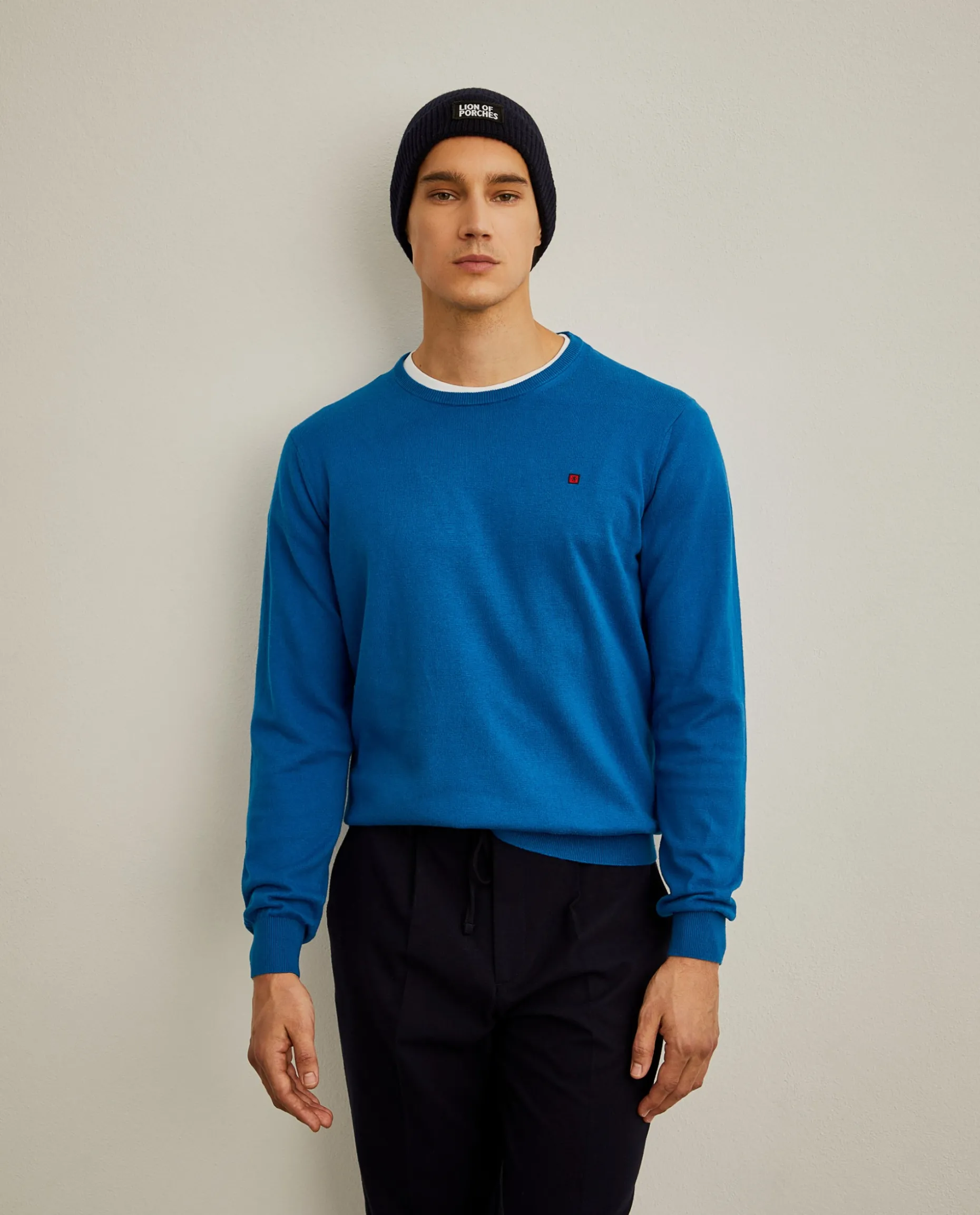 Camisola de algodão e caxemira