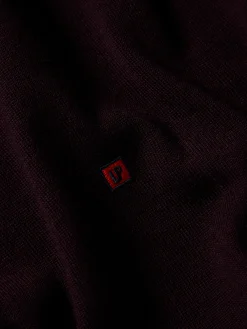 Camisola de gola alta 100% lã