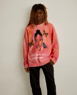 Camisola de malha tie dye Lion x Killa