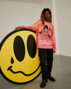 Camisola de malha tie dye Lion x Killa