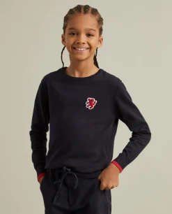 Camisola em algodão e caxemira