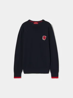 Camisola em algodão e caxemira