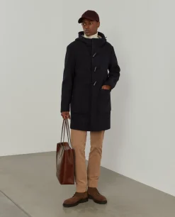 Canadiana de fazenda com capuz