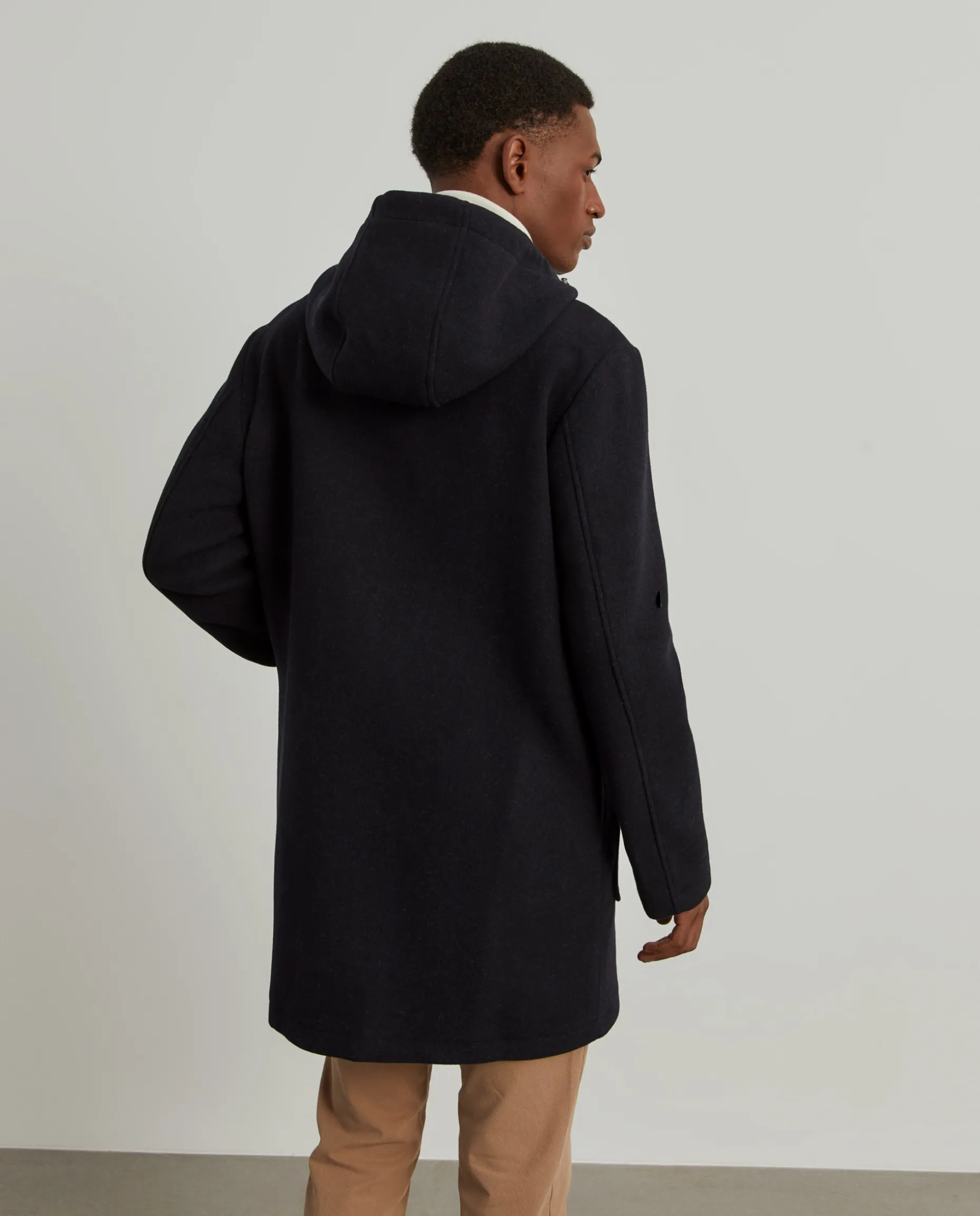 Canadiana de fazenda com capuz