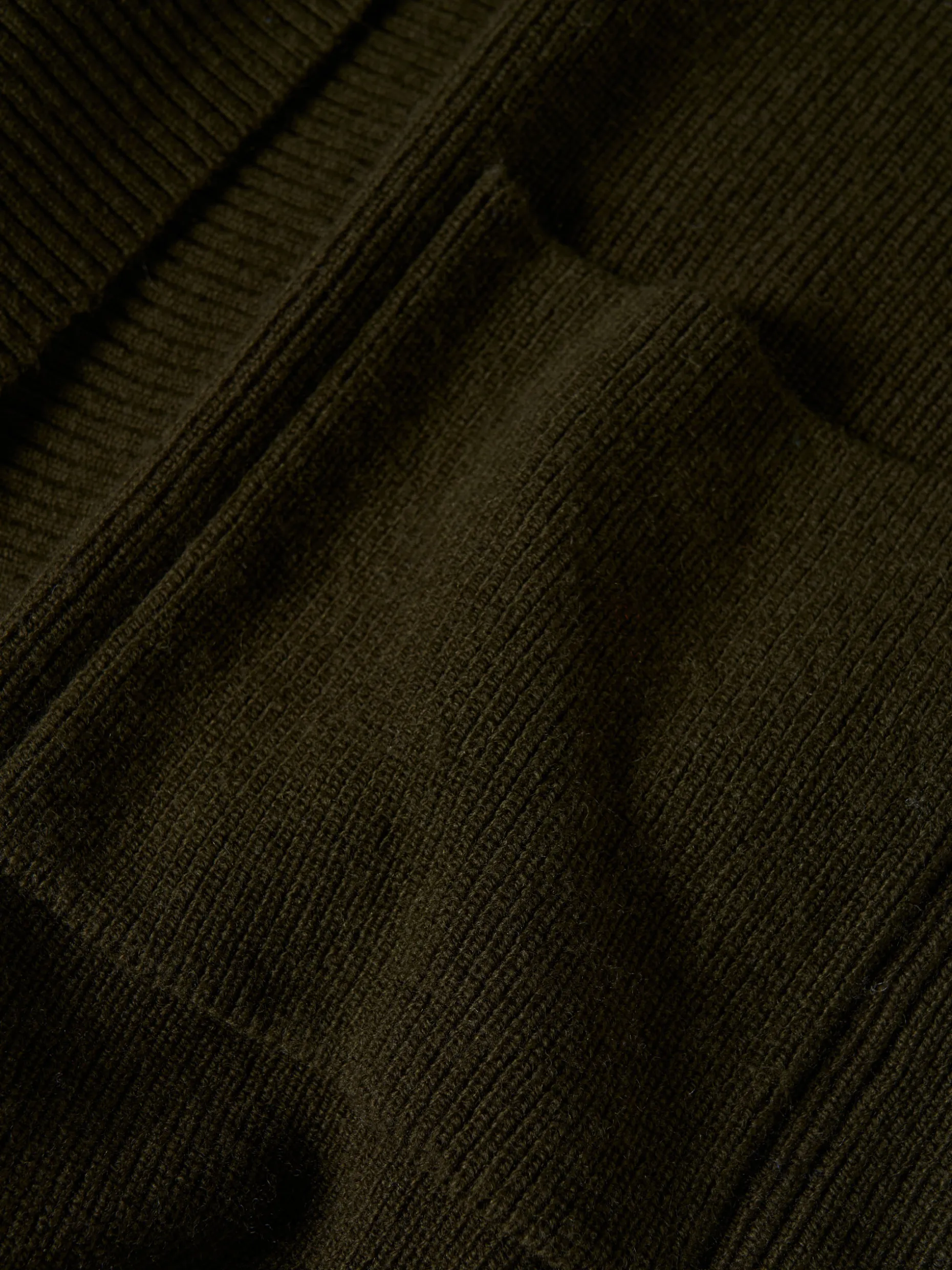 Casaco aberto malha tricotada