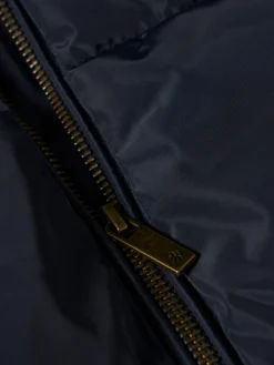 Casaco acolchoado com capuz