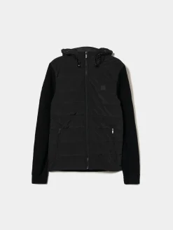 Casaco combinado com capuz