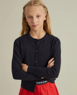 Casaco de malha 100% algodão