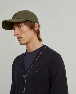 Casaco de malha algodão e caxemira com botões