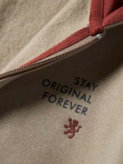 Casaco de malha com capuz