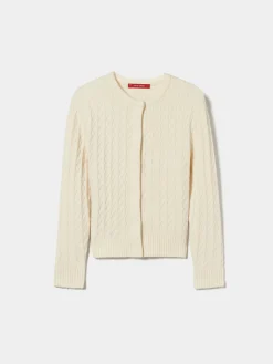 Casaco de malha com textura