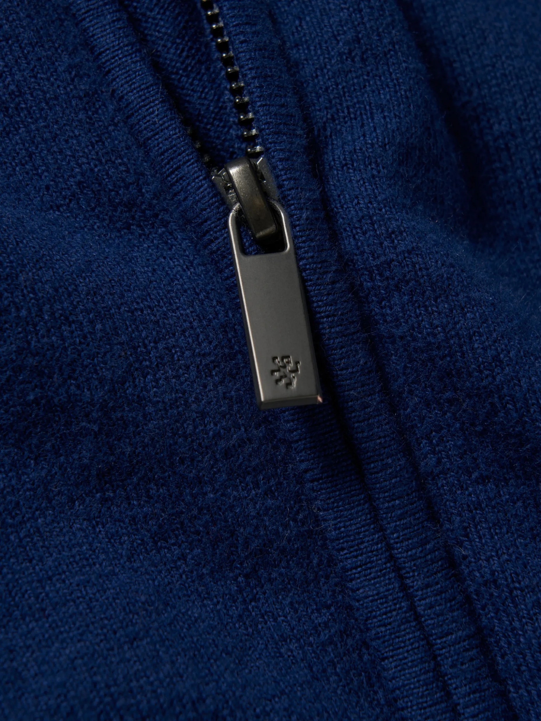 Casaco de malha em algodão e caxemira