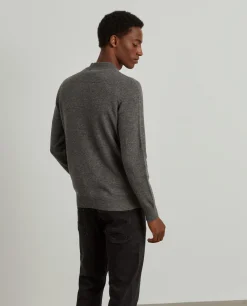 Casaco de malha em lã