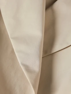 Casaco de trespasse com cinto