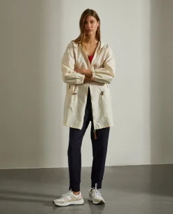 Casaco em tecido técnico