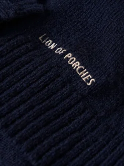 Casaco malha com bordados