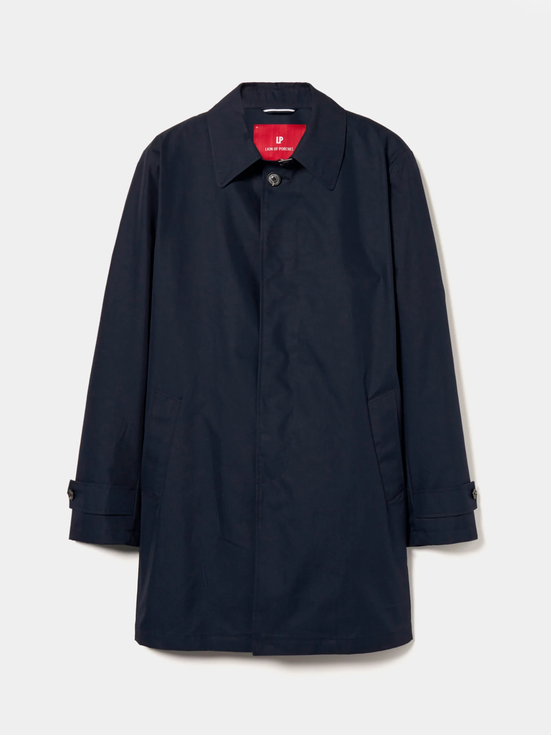 Casaco modelo gabardine com acolchoado interior