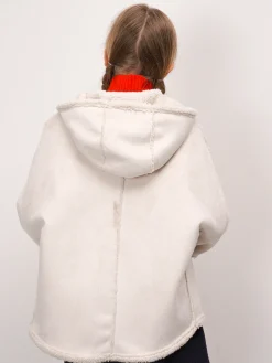 Casaco oversize com capuz