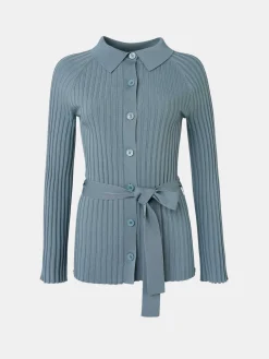 Casaco para mulher estruturado com cinto