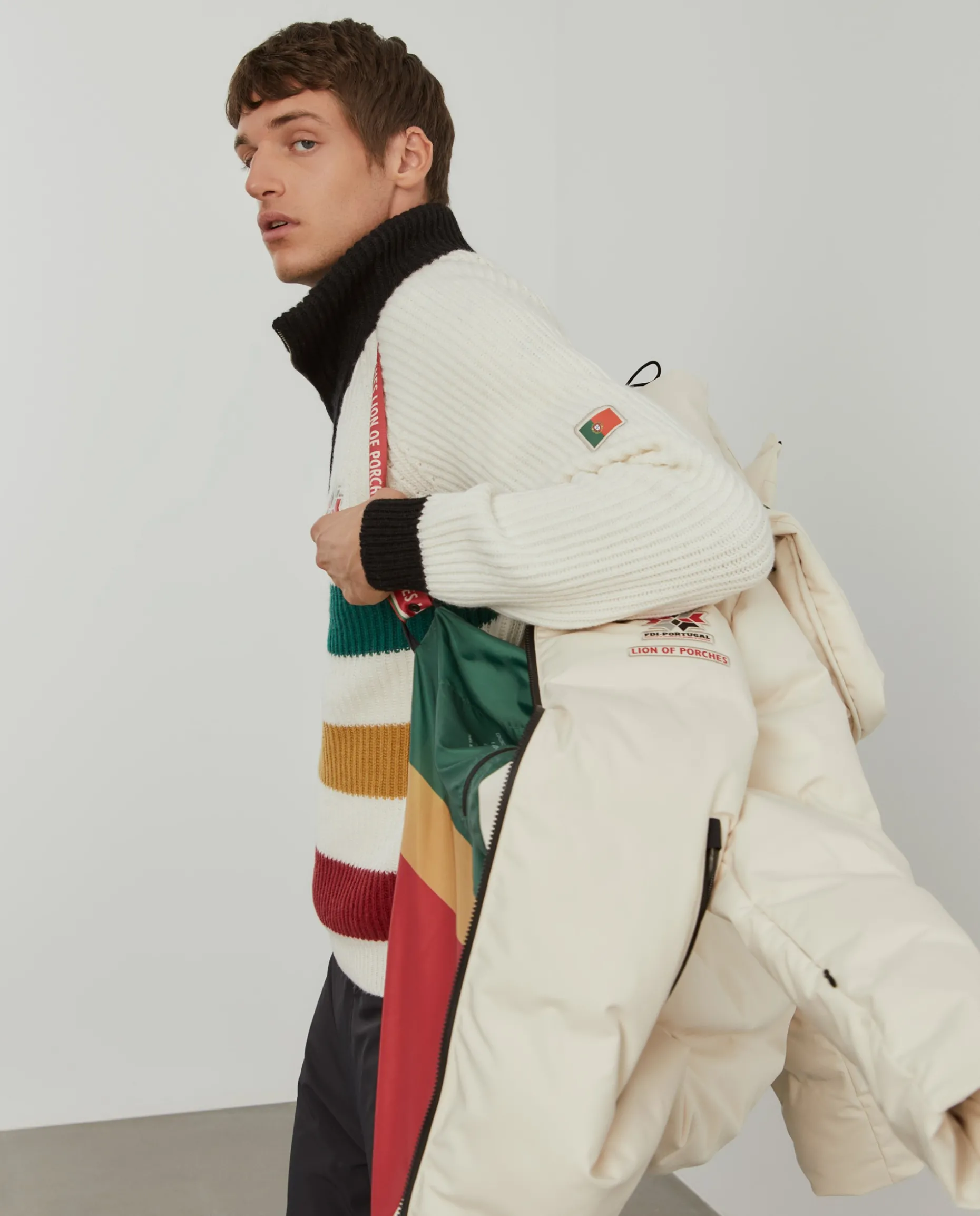 Casaco unissexo acolchoado ski resistente à água 20k