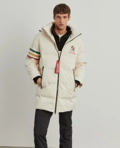 Casaco unissexo acolchoado ski resistente à água 20k