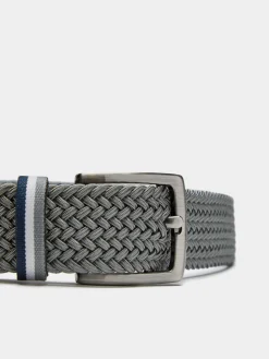 Cinto elástico entrançado