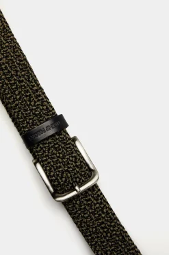 Cinto elástico entrançado