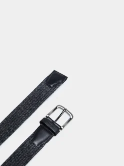 Cinto elástico entrançado