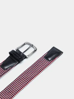 Cinto elástico tricolor