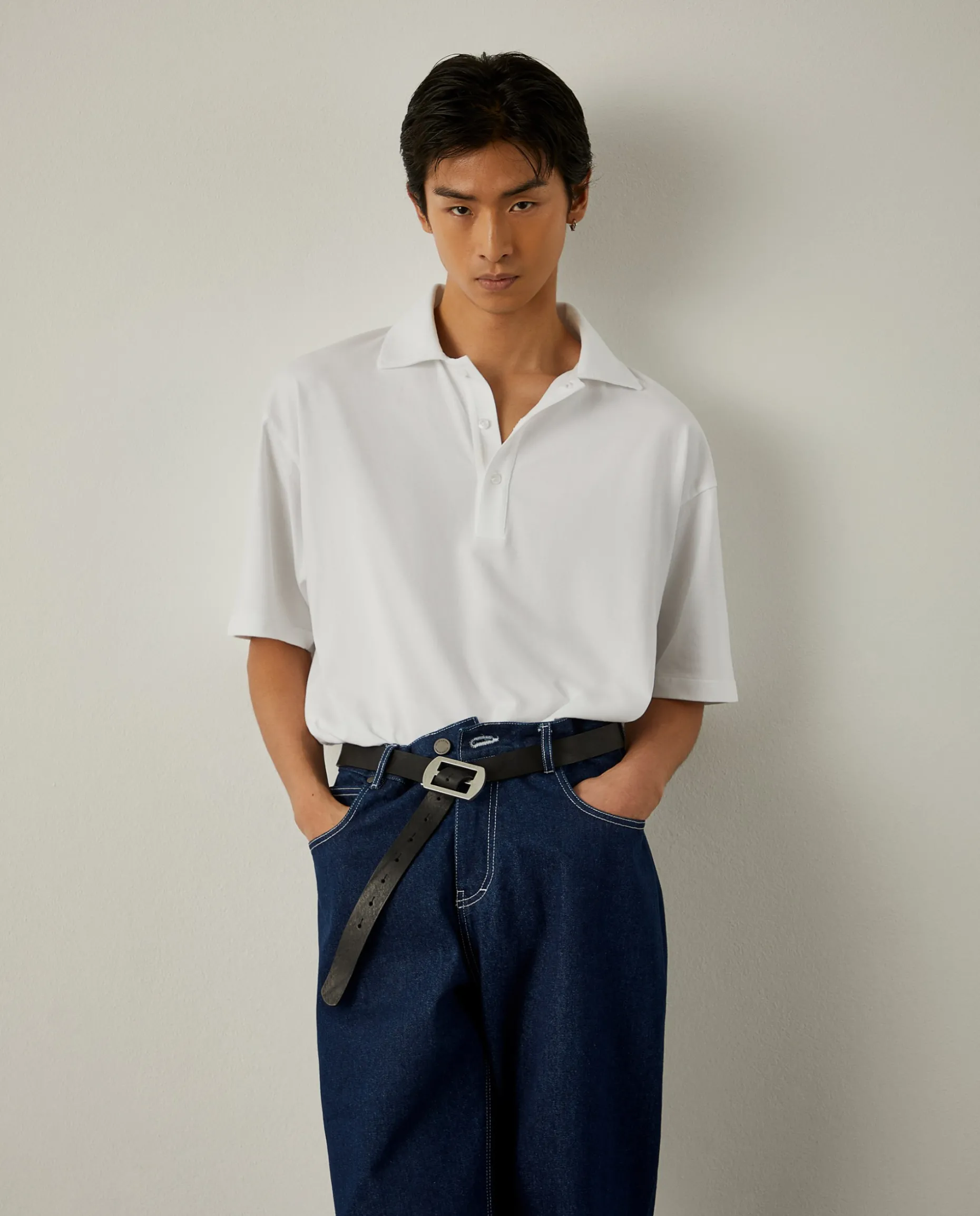 Cinto em pele Lion of Porches x Paatiff