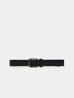 Cinto entrançado 100% pele