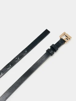 Cinto fino 100% pele