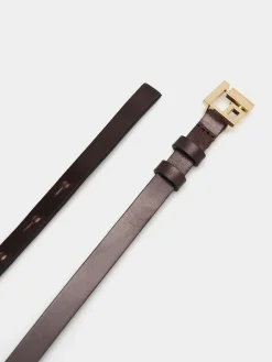 Cinto fino 100% pele