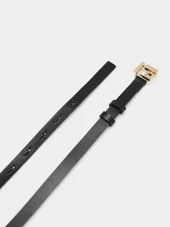 Cinto fino 100% pele