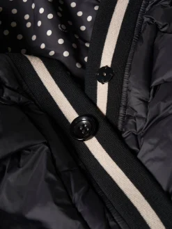 Colete acolchoado com bolsos