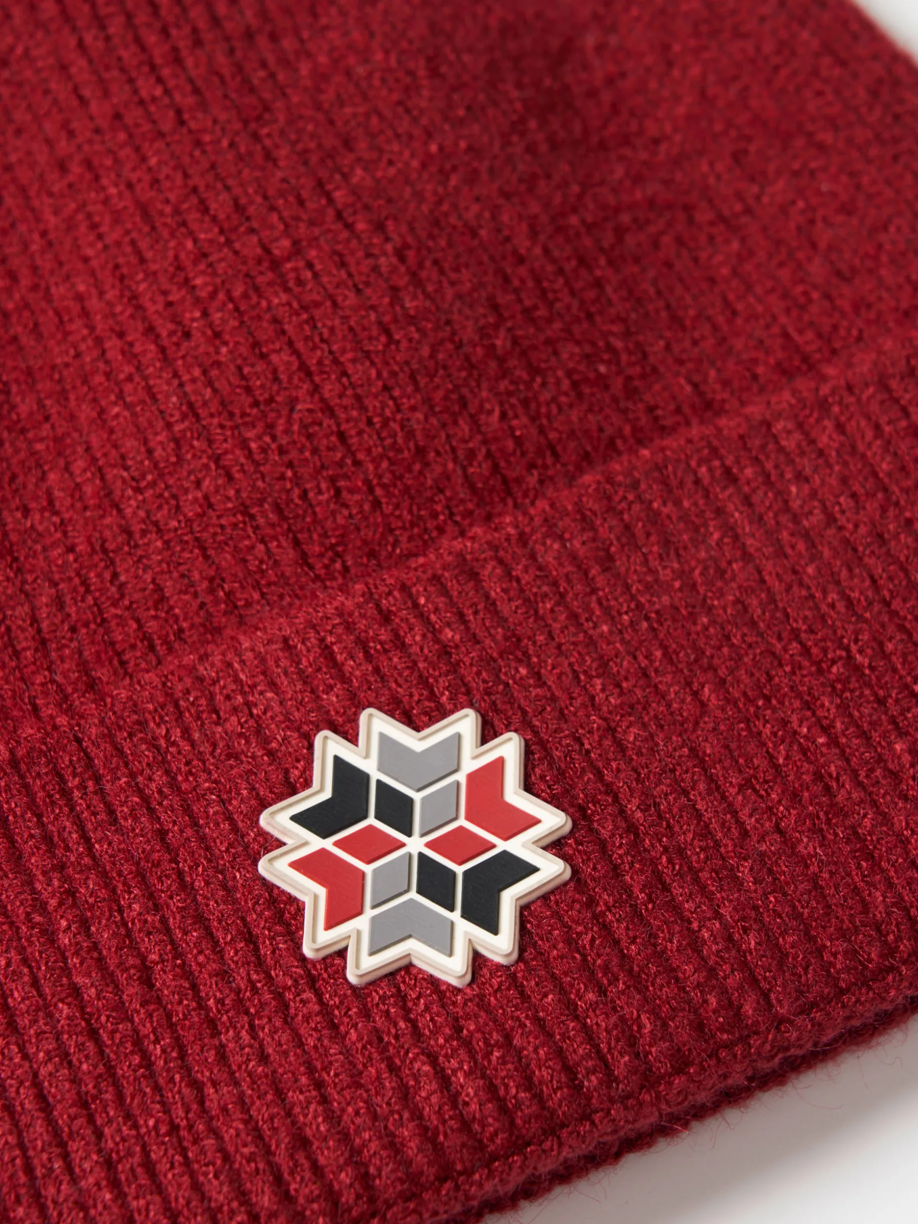 Gorro unissexo malha canelada Lion x FDI