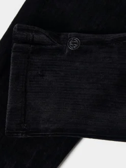 Leggings de veludo canelado