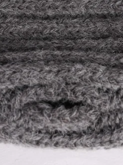 Luvas com lã e detalhe de punhos tricolores