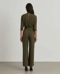 Macacão fluido manga comprida